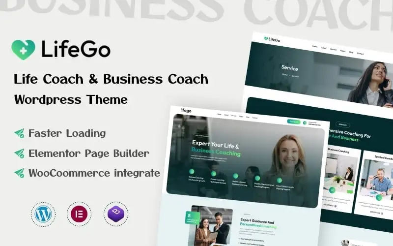 Lifego – Life and Business Coach WordPress Theme