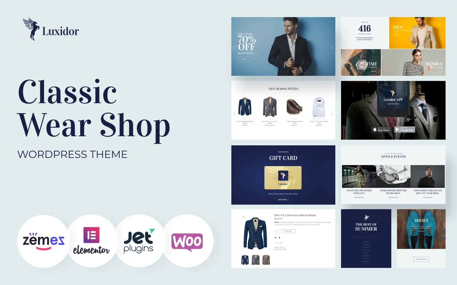 Luxidor – Accessories and Apparel Fashion Elementor WooCommerce Theme