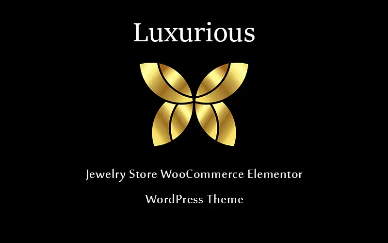 Luxurious – Jewelry Store WooCommerce Elementor WordPress Theme