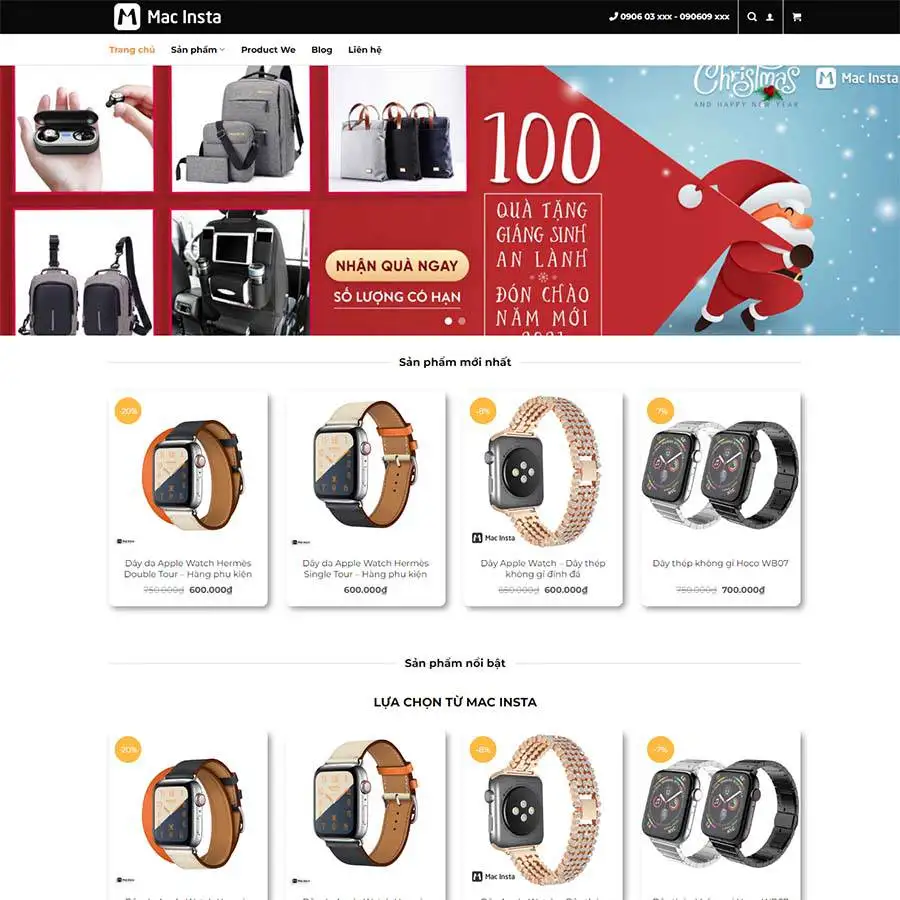 Theme wordpress mac shop