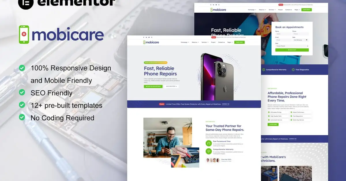 main20preview-100 MobiCare – Mobile Phone & Computer Repair Elementor Pro Template Kit