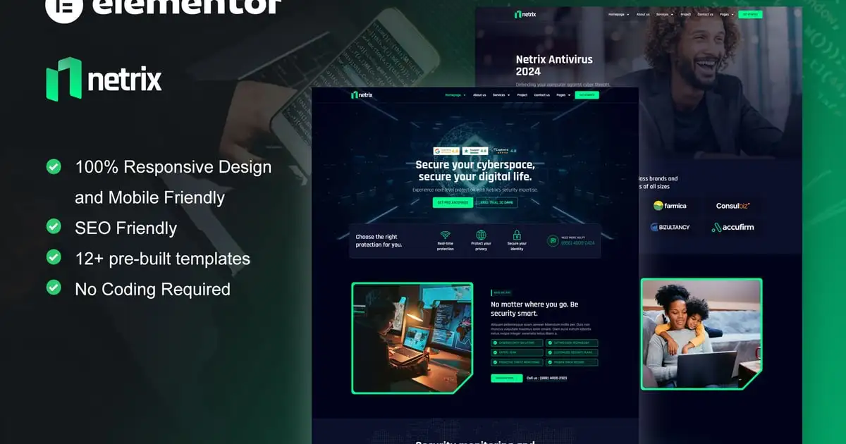 main20preview-109 Netrix – Cyber Security Services Elementor Template Kit