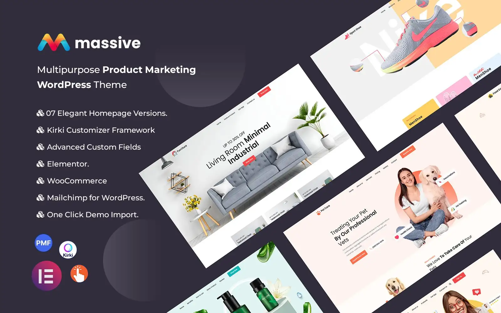 Massive – Multipurpose Product Marketing WordPress Theme