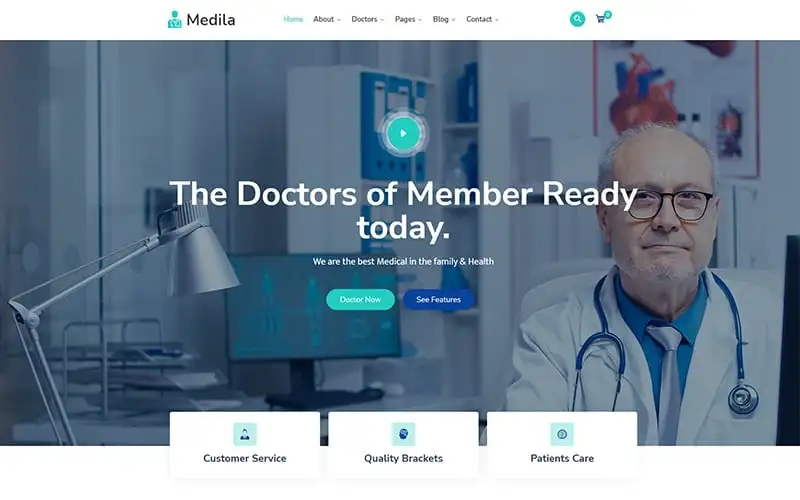 Medila – Medical Service WordPress Theme