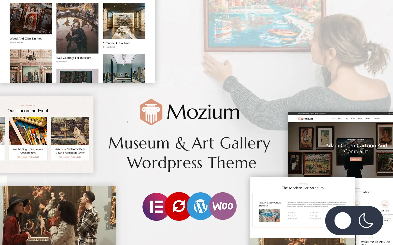 Mozium – Museum and Art Gallery Elementor WordPress Responsive Theme WordPress Theme