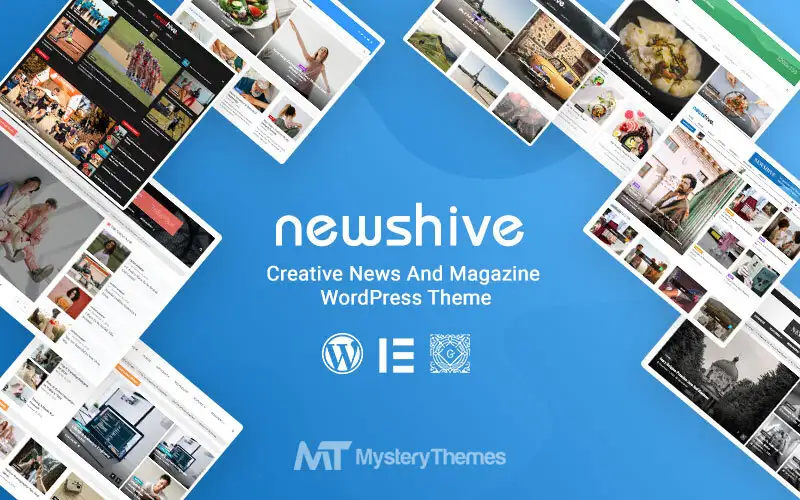 Newshive – Creative, Flexible Magazine, News Portal & Blog WordPress Theme
