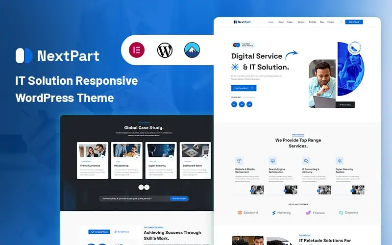 Nextpart – IT Solution WordPress Theme