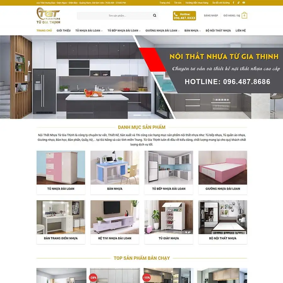 Theme WordPress nội thất 29