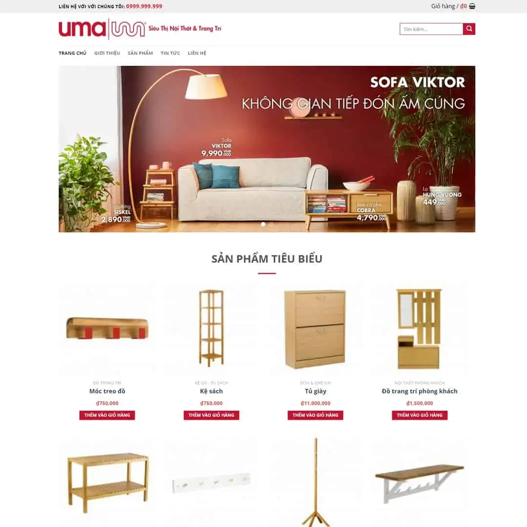Theme WordPress nội thất 07