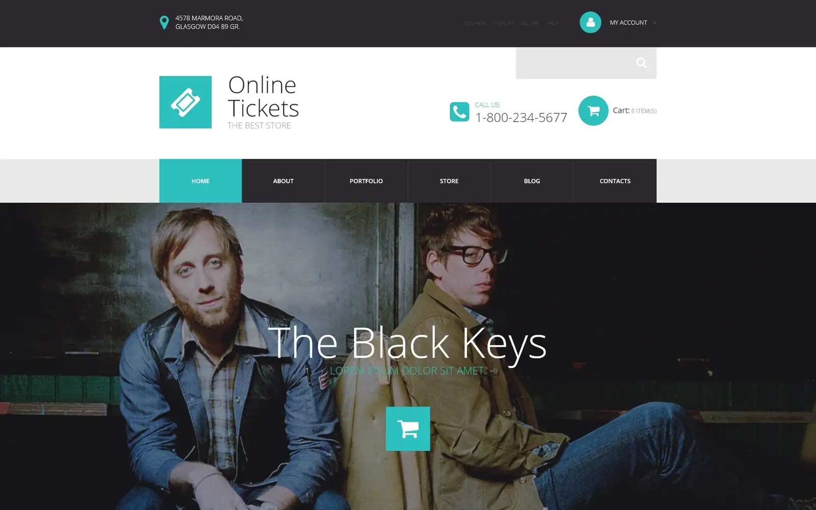 Online Tickets Store WooCommerce Theme