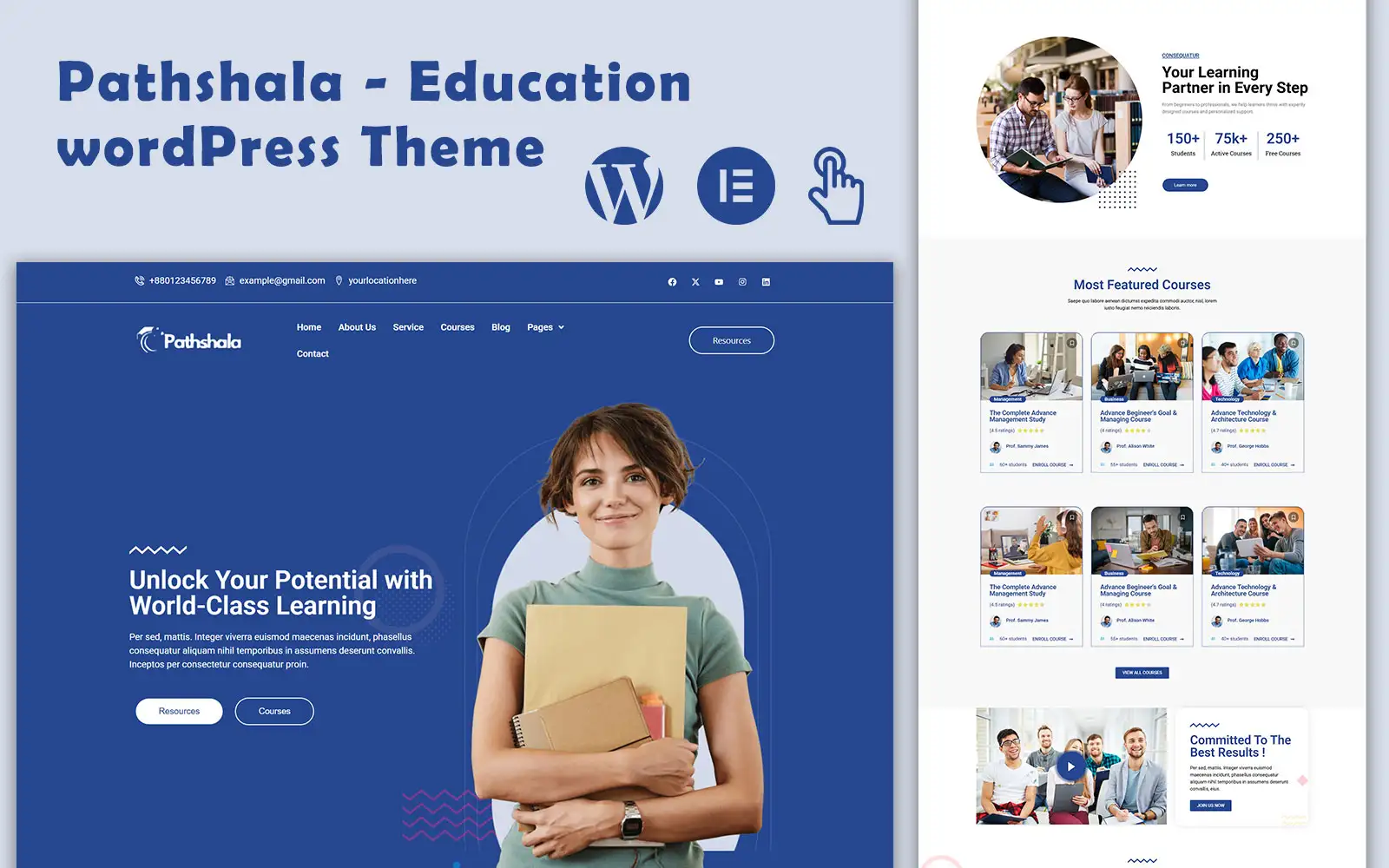 Pathshala – Education WordPress Theme