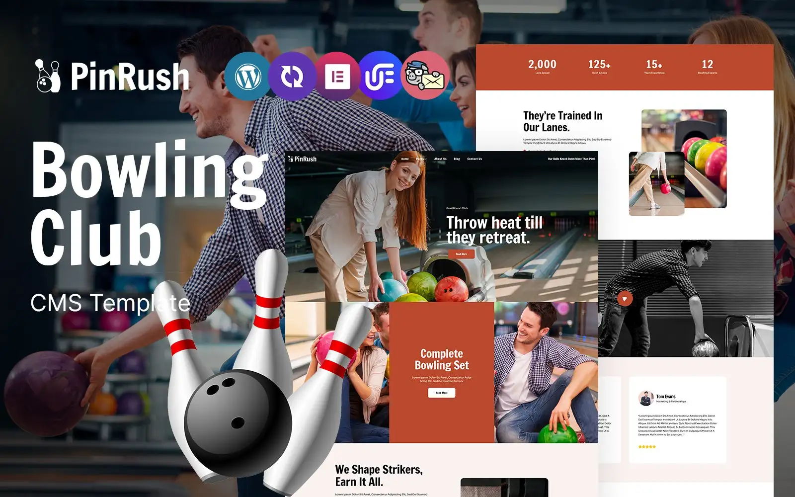 PinRush – Bowling Studio Multipurpose Responsive WordPress Theme