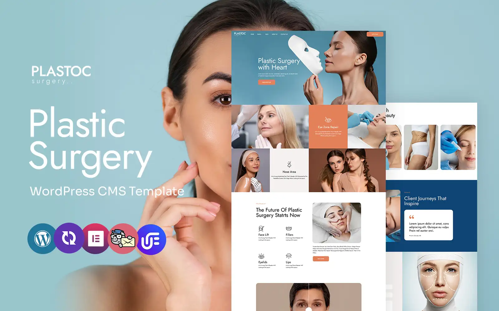 Plastoc – Plastic Surgery Multipurpose WordPress Elementor Theme WordPress Theme