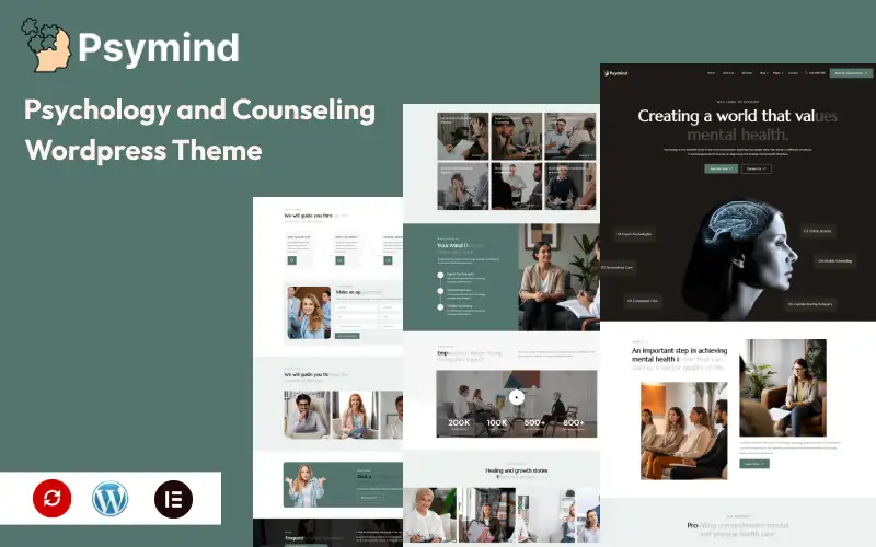 Psymind – Psychology and Counseling WordPress Theme