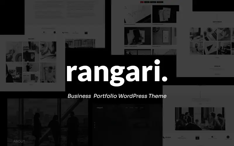 Rangari – Business Portfolio WordPress Theme