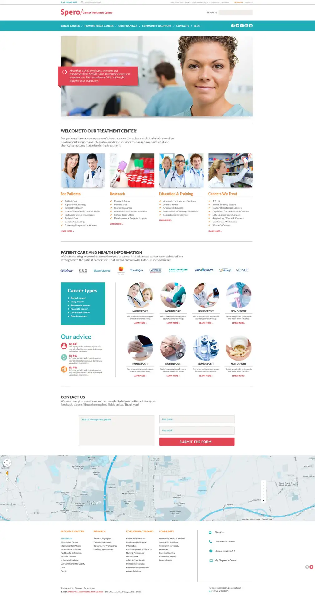 Rehabilitation Responsive WordPress Theme