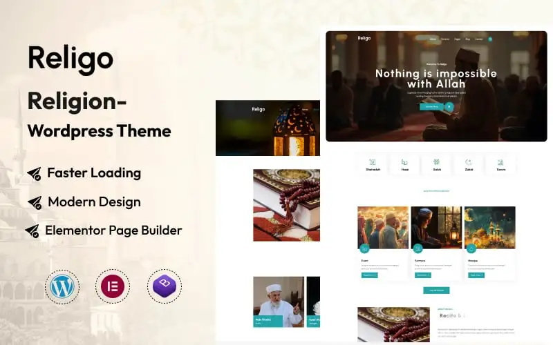 Religo – Religion WordPress Theme