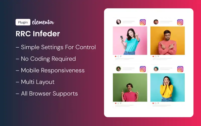 RRC Infeder – Powerful Instagram Feed Plugin for WordPress Elementor WordPress Plugin