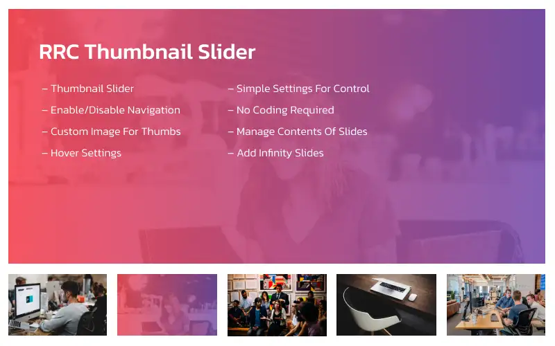 RRC Thumbling – Simple Elementor Widget WordPress Plugin