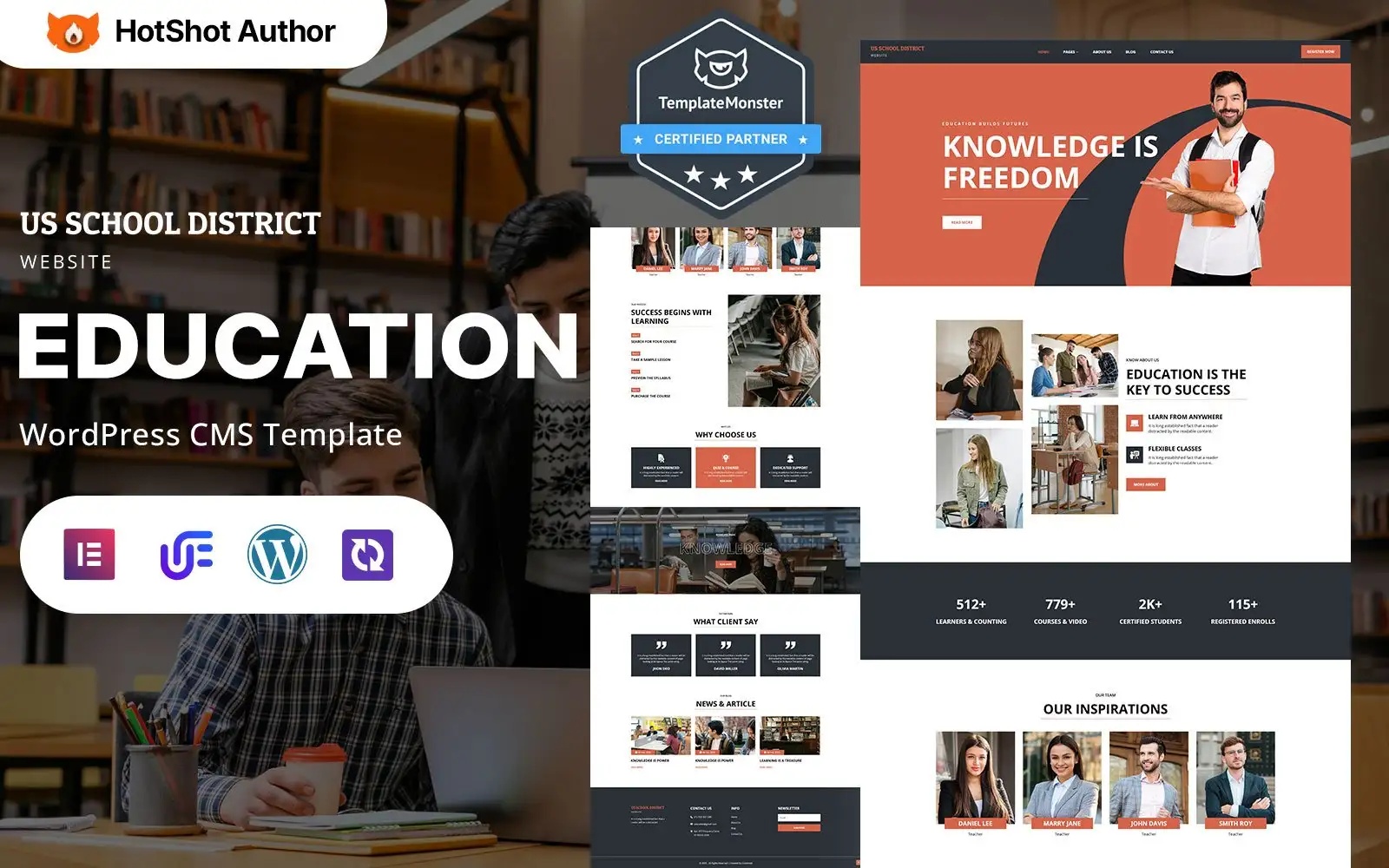 School – Modern School And Educational Institution WordPress Elementor Theme WordPress Theme