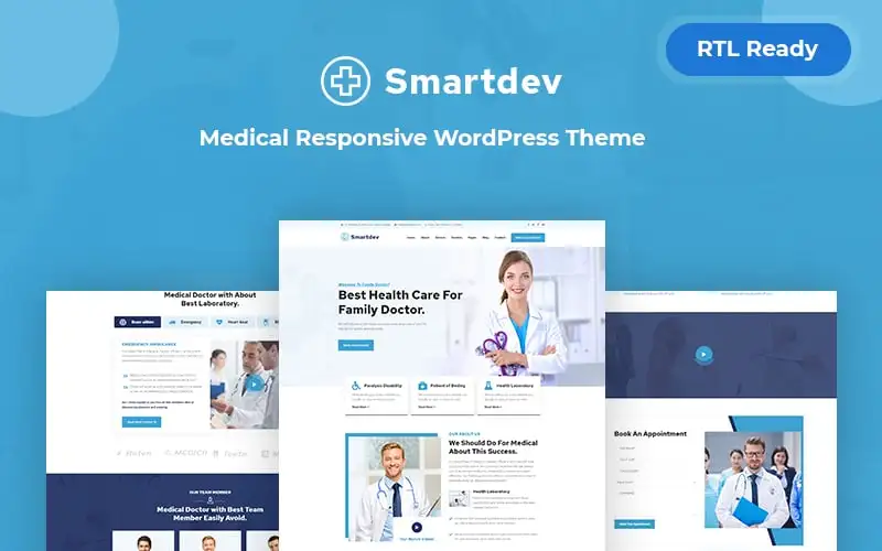 Smartdev – Medical Responsive WordPress Theme