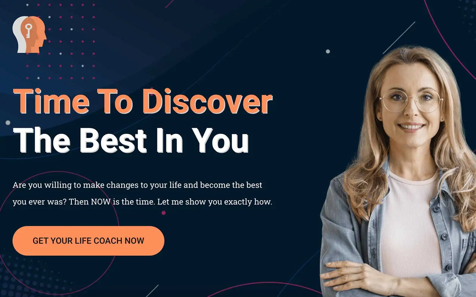 Smile : Life Coach Elementor Sales Funnel Template Kit Elementor Kit
