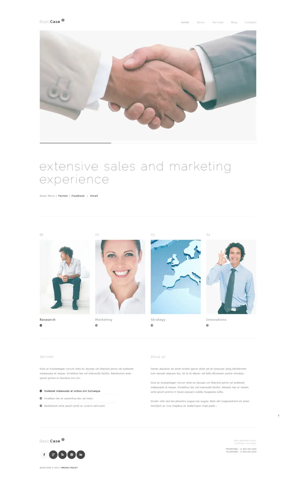 Smooth Marketing Agency WordPress Theme
