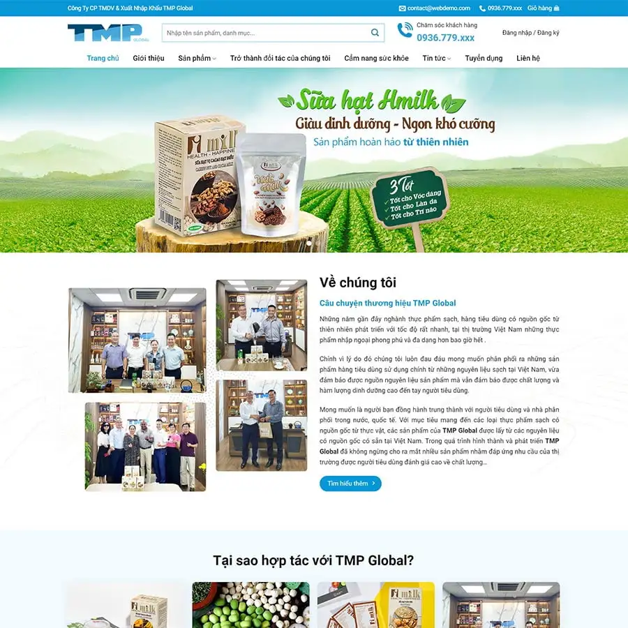 thucphamsach2 Theme WordPress thực phẩm sạch 02
