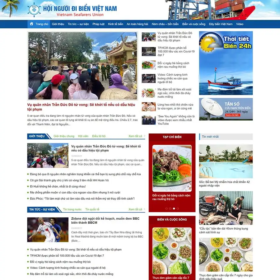 Theme WordPress tin tức 22