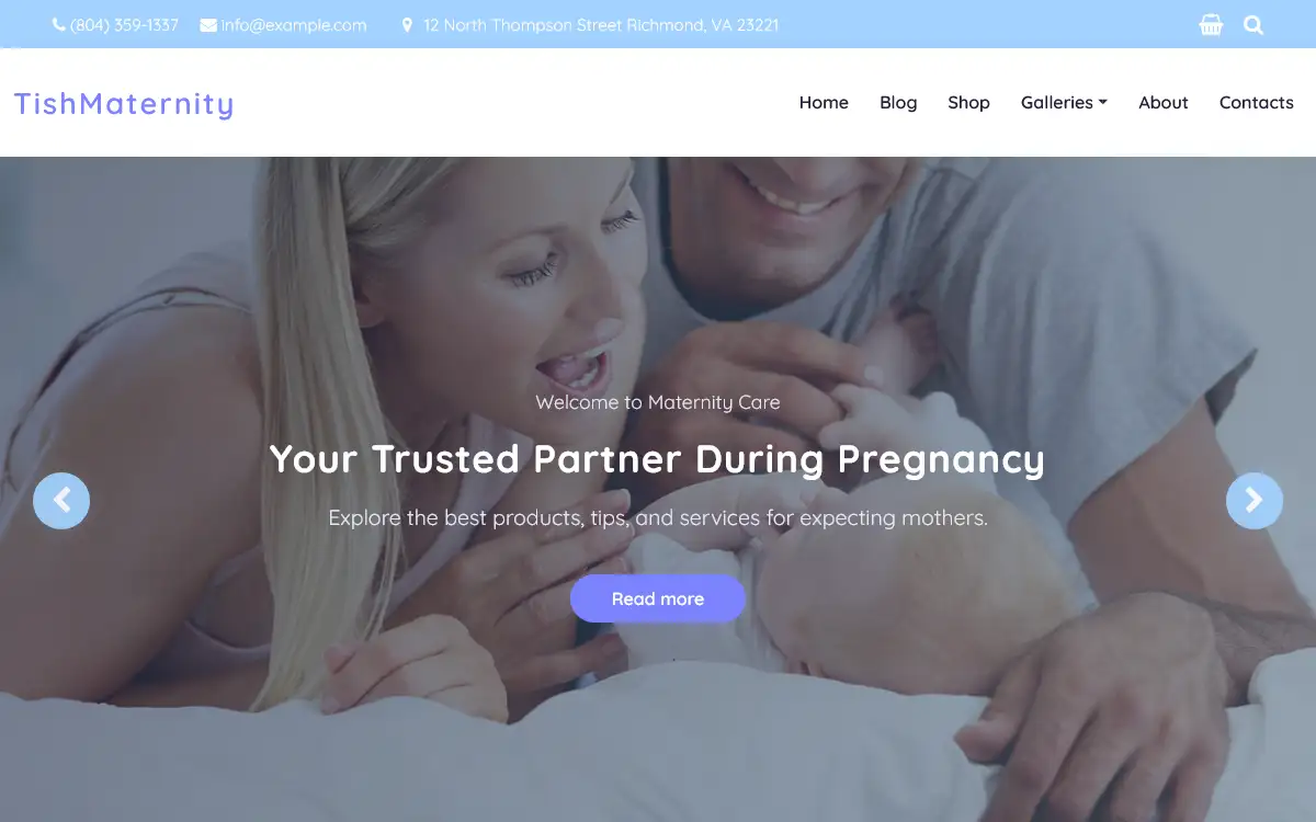TishMaternity – Pregnancy and Maternity WooCommerce Theme