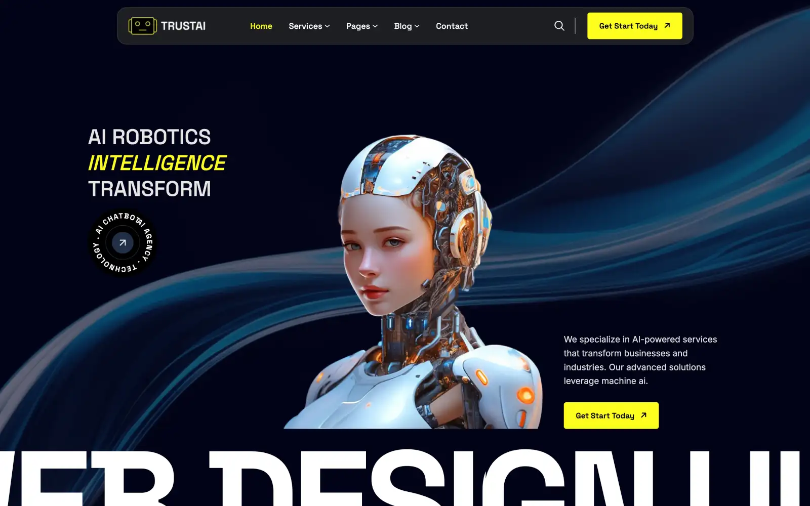 Trustai | Multipurpose Website Theme for IT Solutions & Business Services WordPress Theme