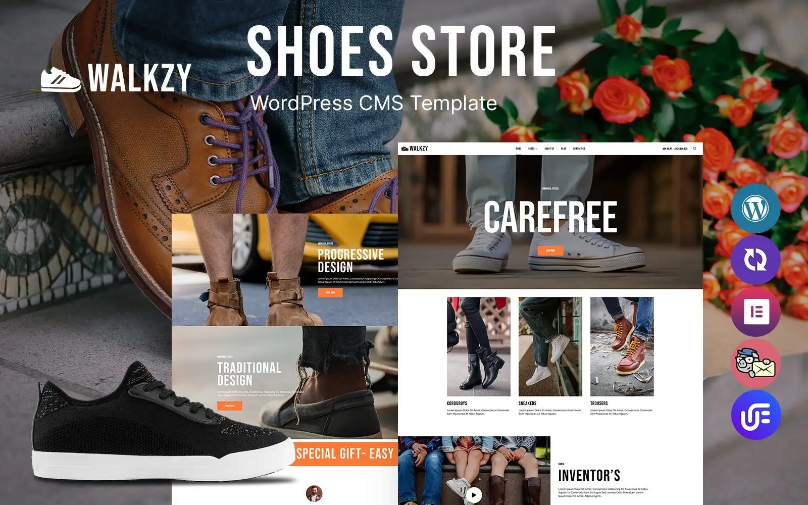 Walkzy – Shoes Store WordPress Theme