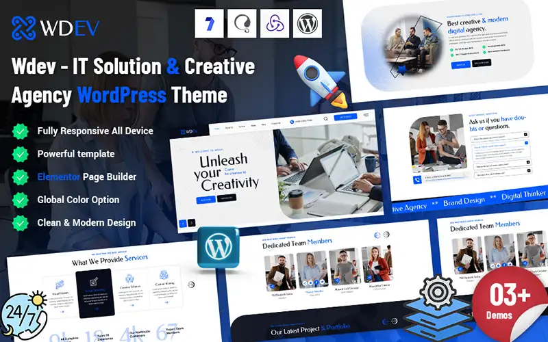 Wdev – Business WordPress Theme