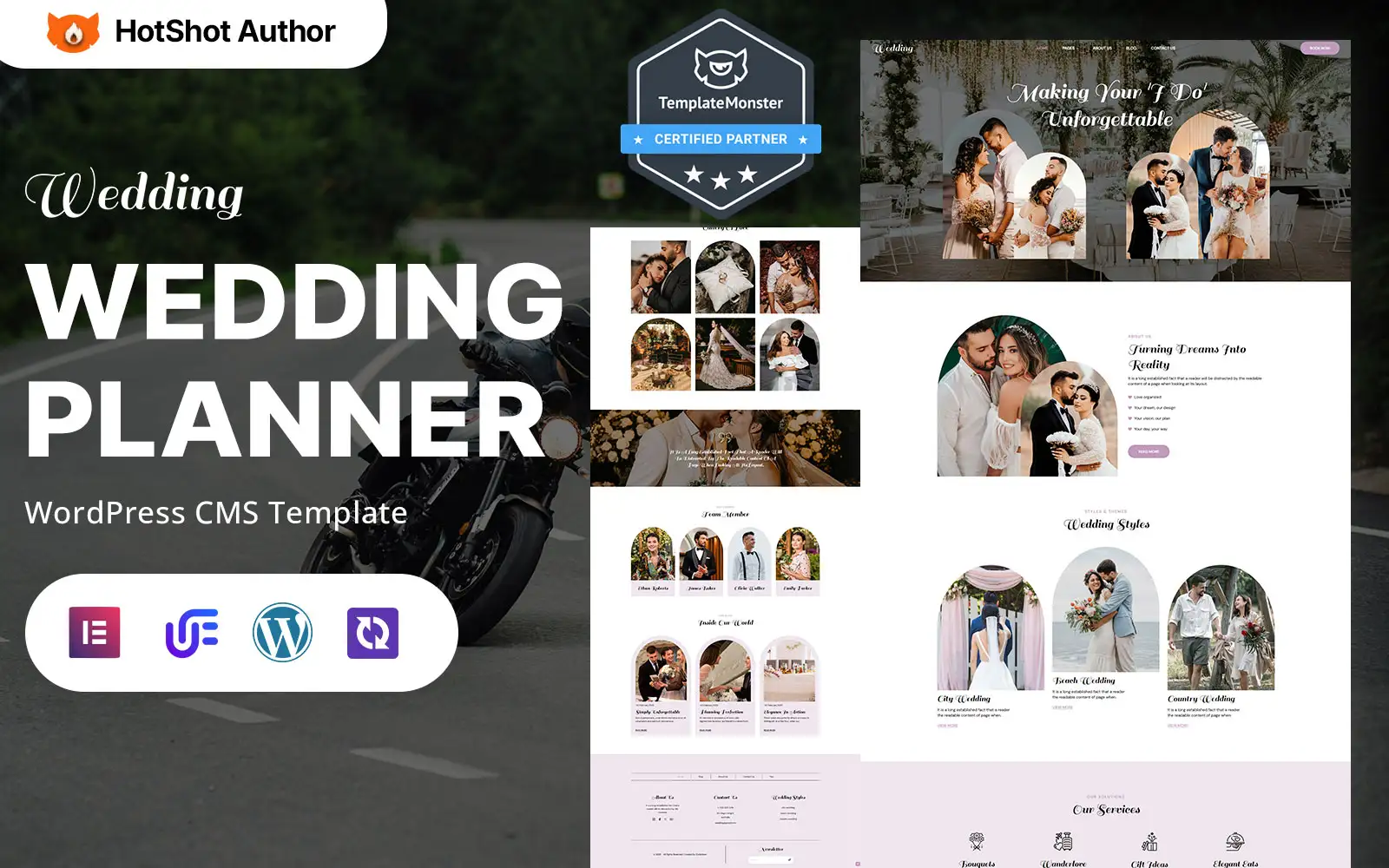 Wedding – Wedding Planner And Event Management WordPress Responsive Theme WordPress Theme