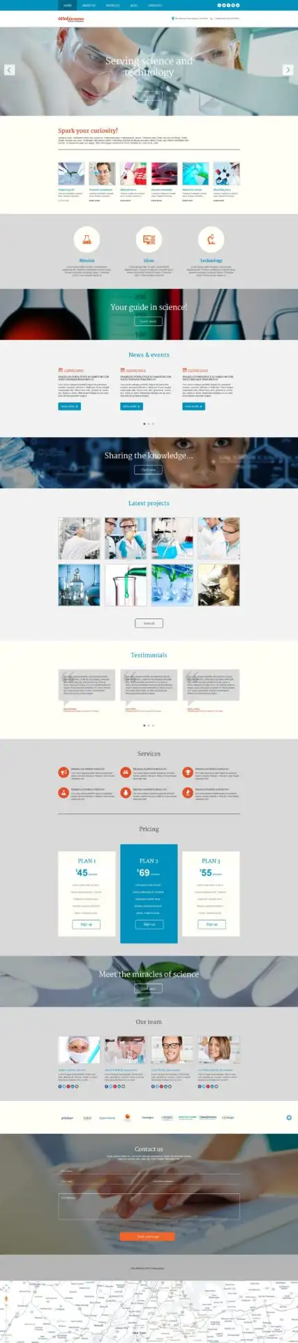Welinson WordPress Theme