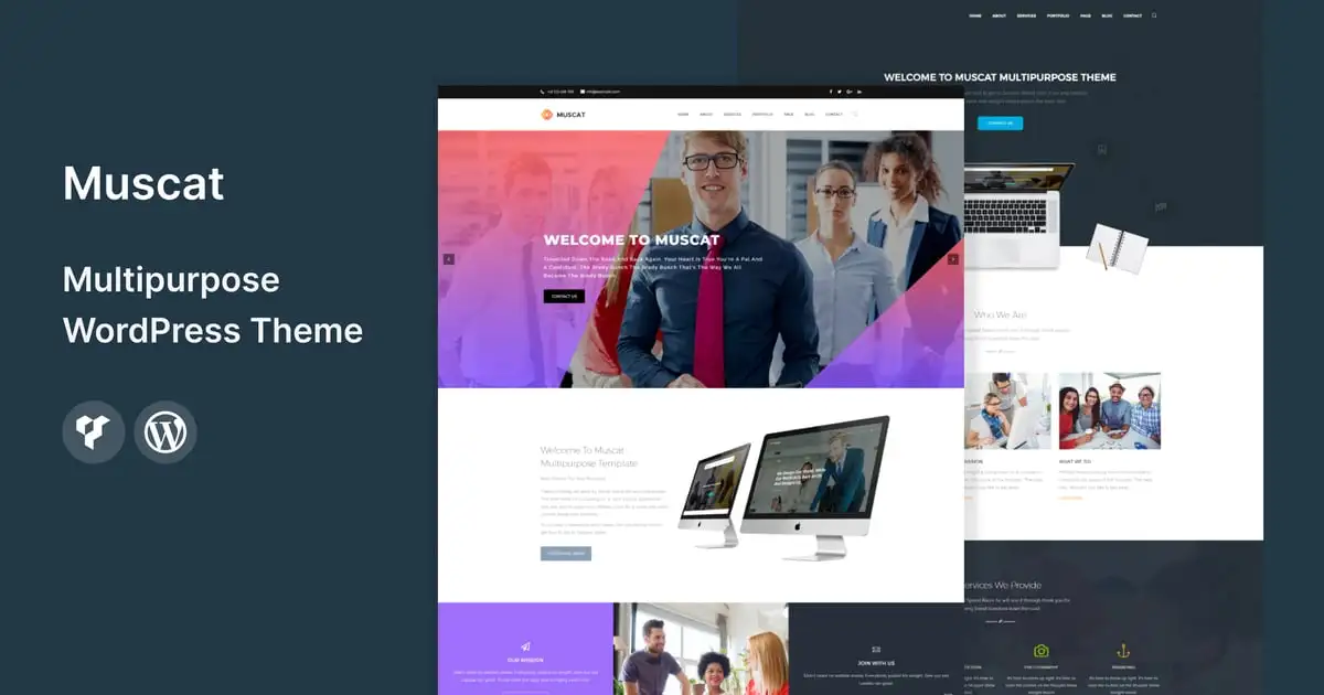 Muscat : Multipurpose WordPress Theme