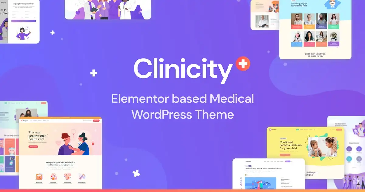 Clinicity – Health & Medical Elementor Theme