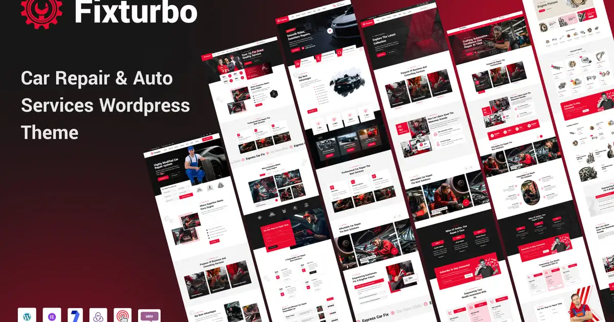 Fixturbo – Car Service & Repair WordPress Theme