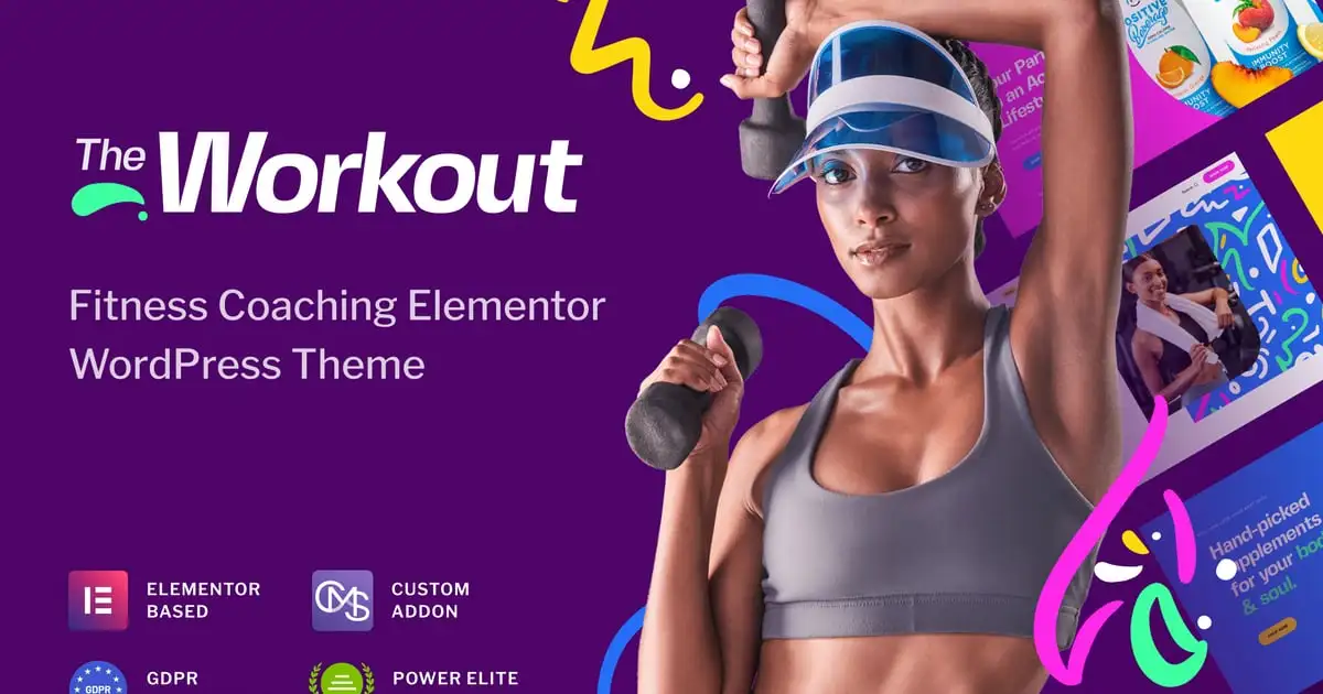 The Workout – Trainer Fitness WordPress Theme