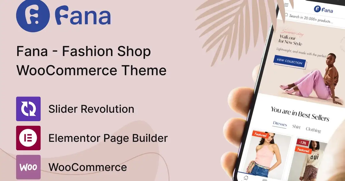Fana – Fashion Shop WordPress Theme