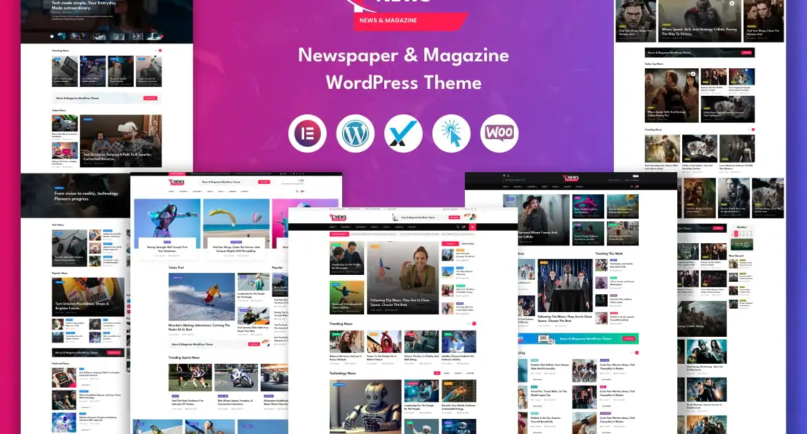 TNews – News & Magazine WordPress Theme
