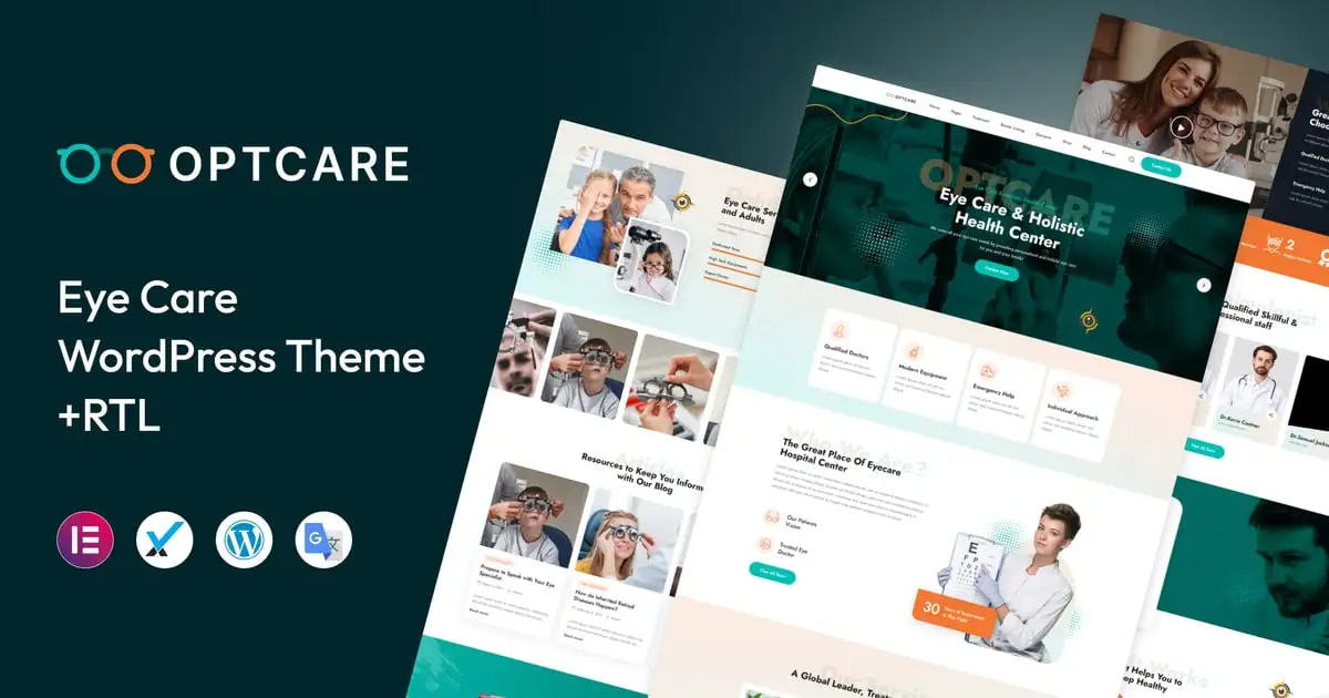 Optcare – Eye Care WordPress Theme