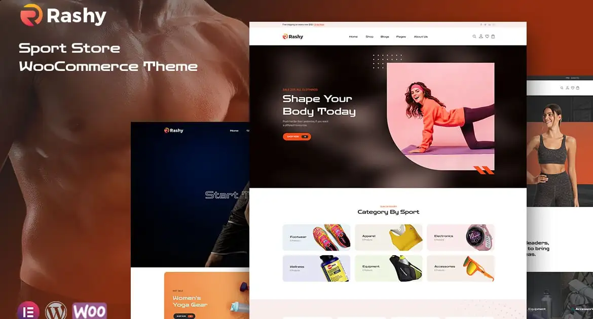 Rashy – Sport Store WooCommerce Theme