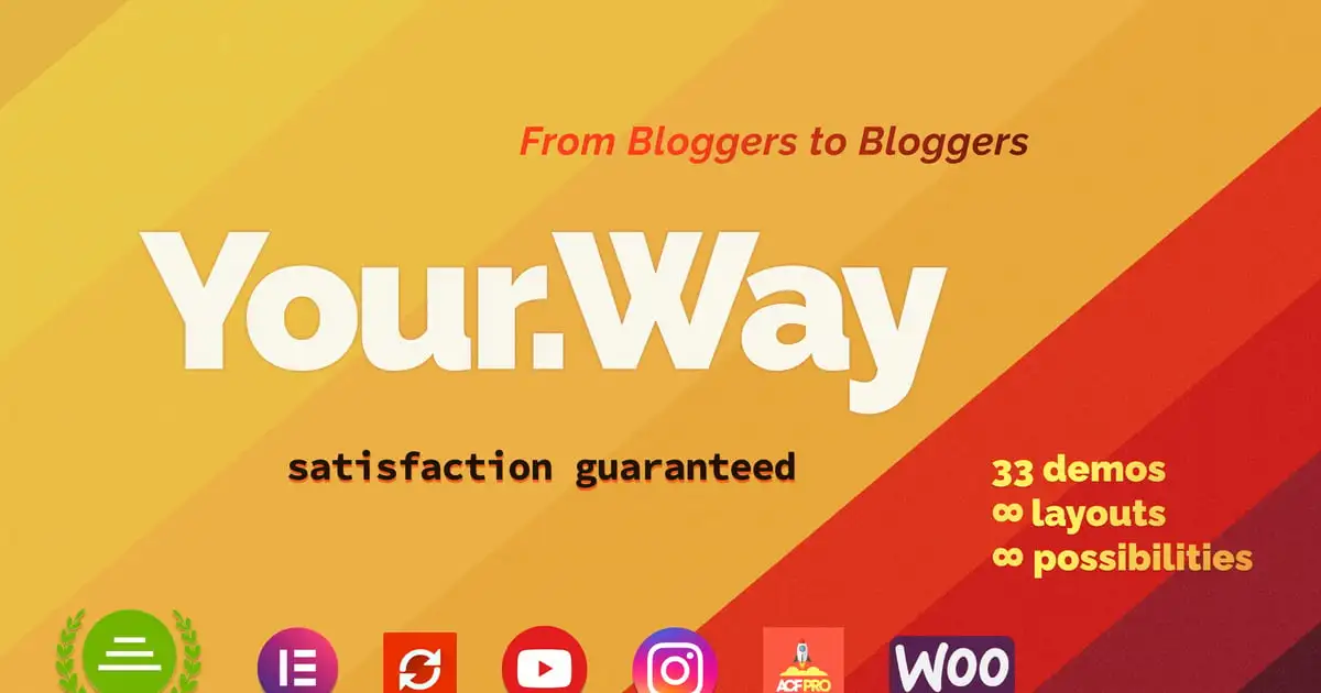 YourWay | Multi-Concept Blog WordPress Theme