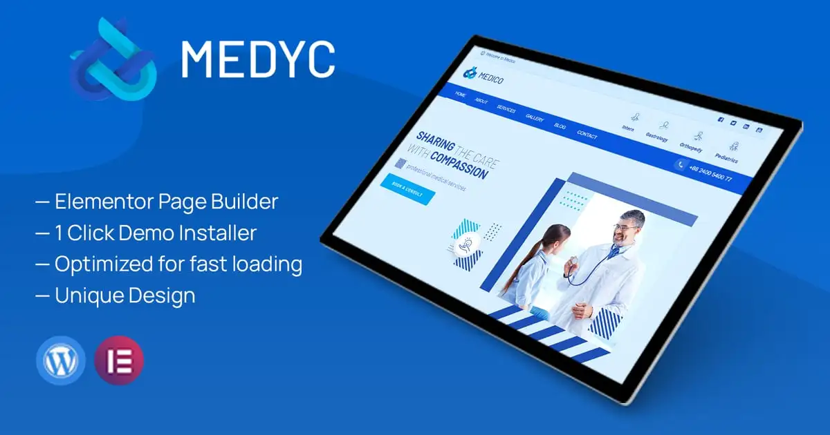 Medyc – Medical WordPress Theme