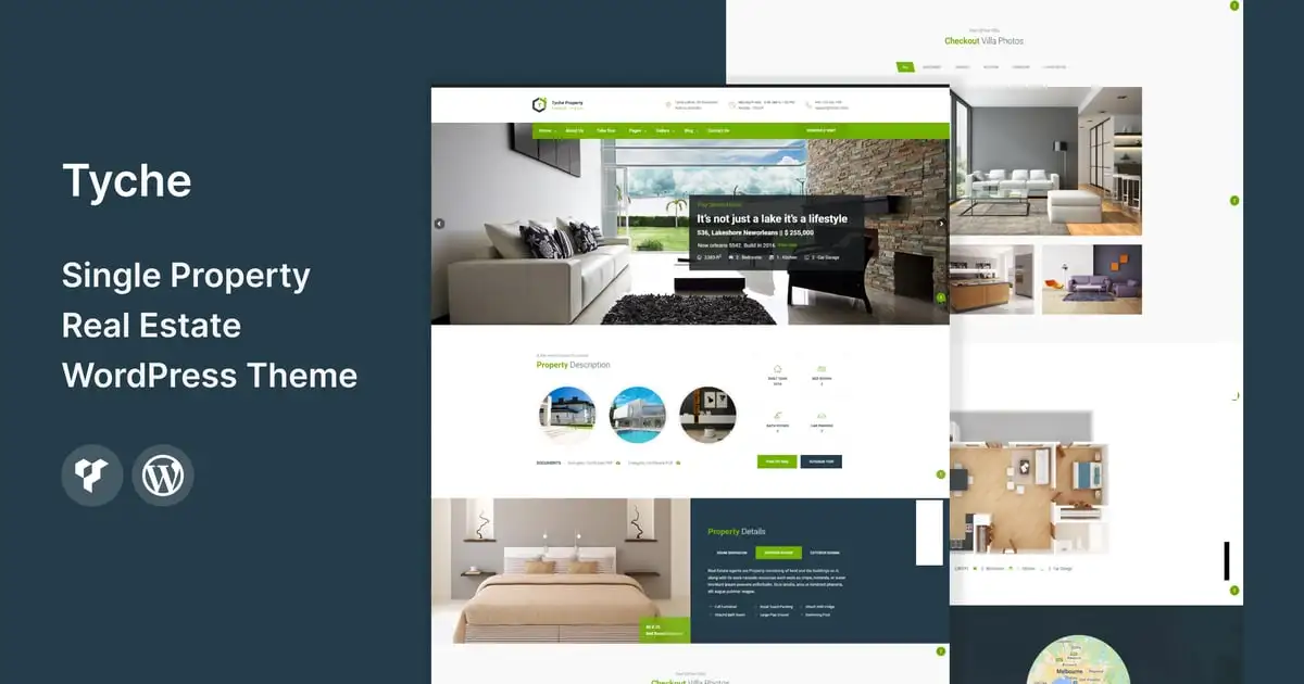 Tyche Properties- Single Property WordPress Theme