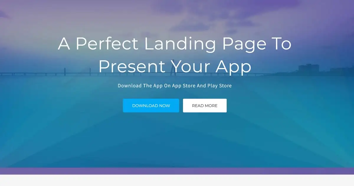 Salmon – One Page App WordPress Theme