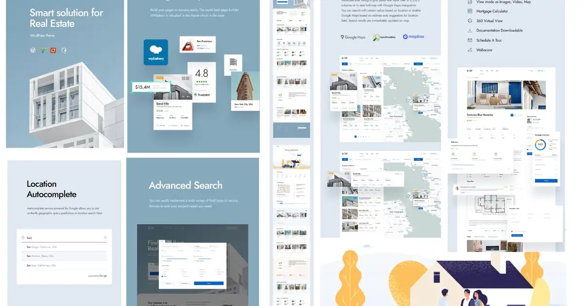 Finderland – Real Estate WordPress Theme