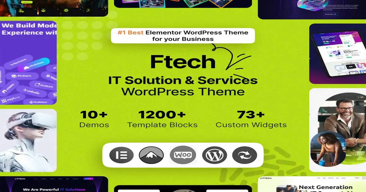 Ftech – IT Solution & Technology WordPress