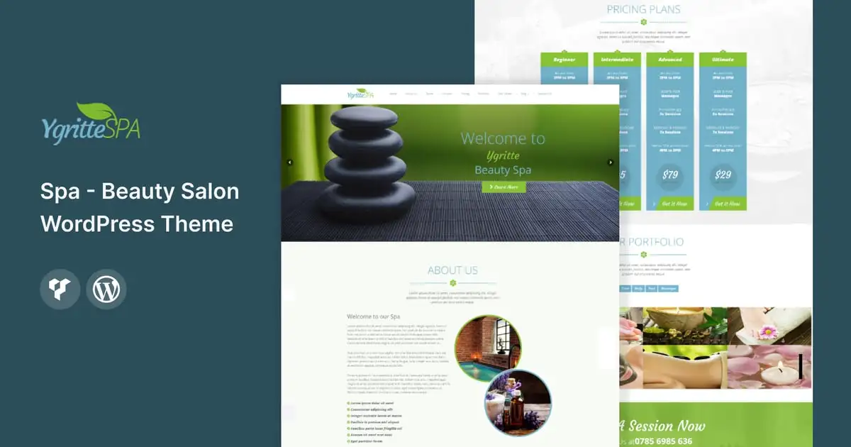 Ygritte Spa – Beauty Salon WordPress Theme